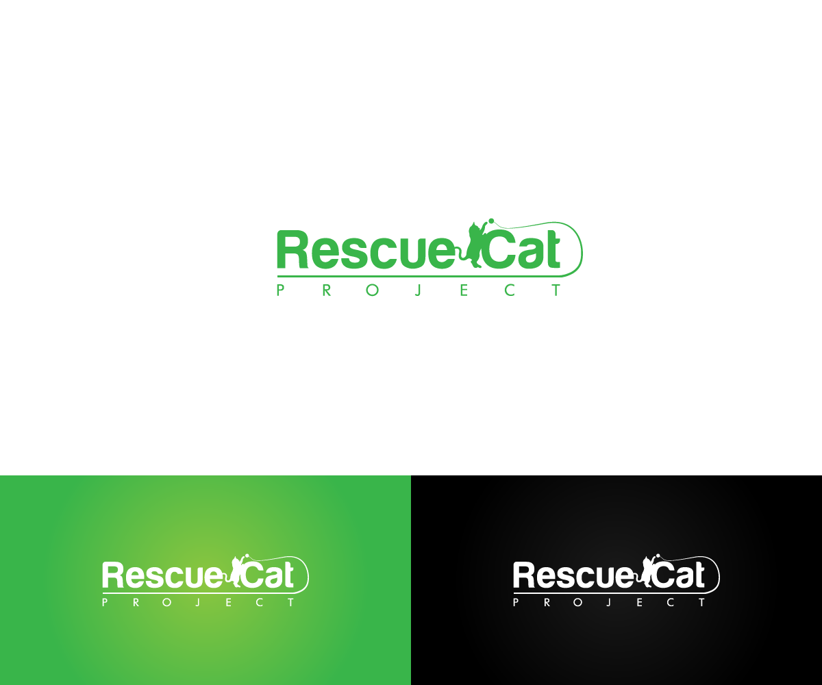 Logo Design by LittleDesign for RescueCat Project | Design #10303032