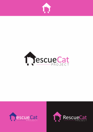 Logo Design by fikrifahrizal for RescueCat Project | Design: #10331393