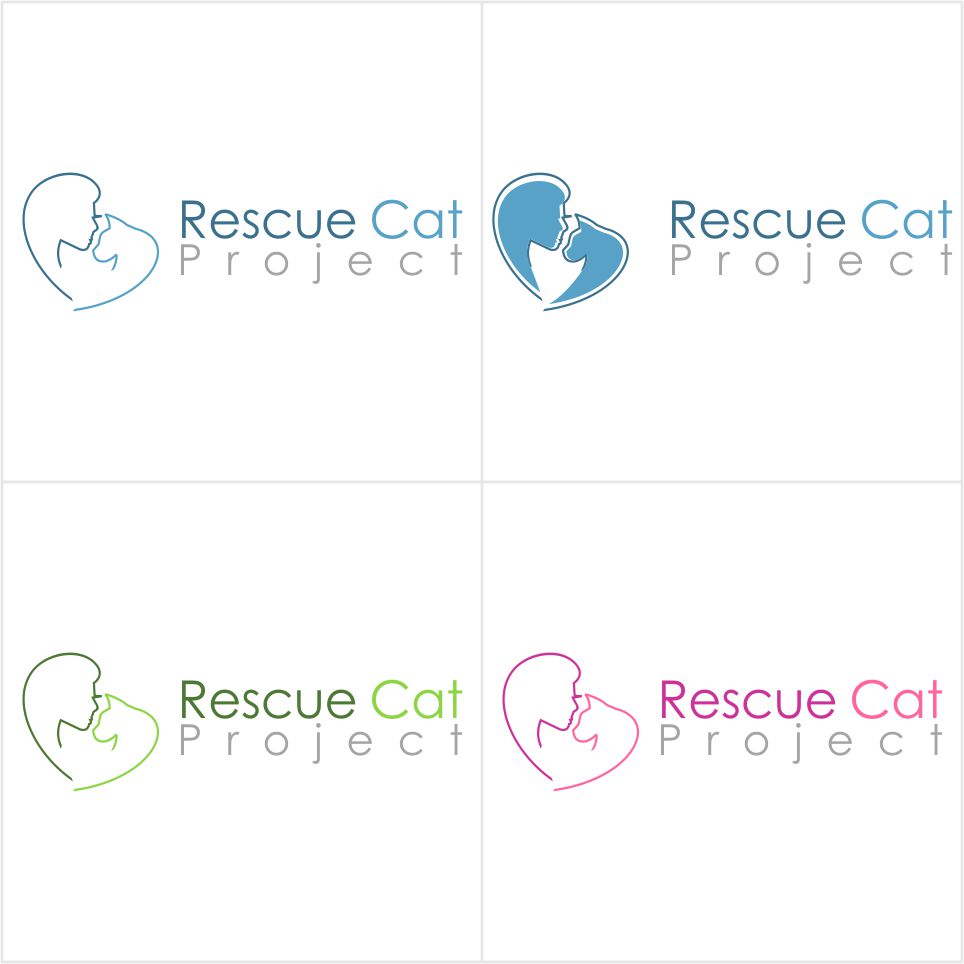 Logo Design by Mardya Shakti for RescueCat Project | Design #10303451