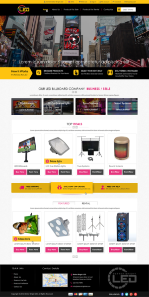 Web Design par Sbss pour Milay Mechanical | Design : #10421485