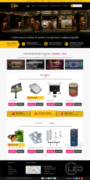 Web Design par Sbss pour Milay Mechanical | Design : #10421488