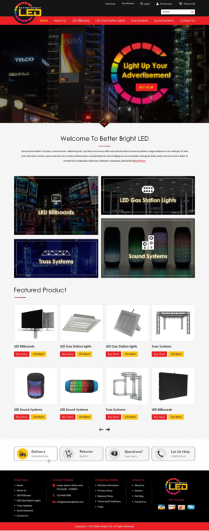 Web Design par Sbss pour Milay Mechanical | Design : #10421489