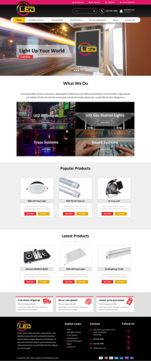 Web Design par Sbss pour Milay Mechanical | Design : #10638521
