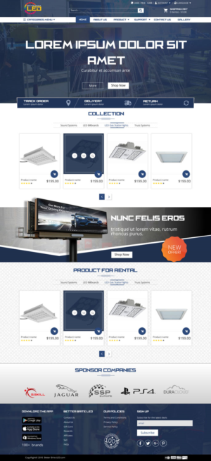 Web Design par Infoway pour Milay Mechanical | Design : #10426366