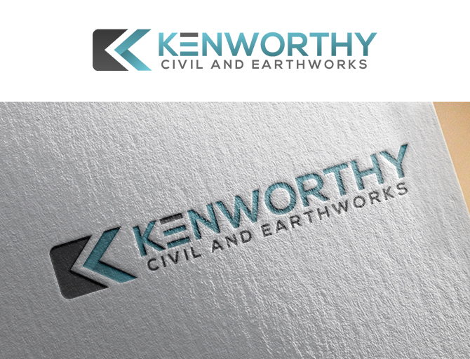 Logo-Design von Tilya für Kenworthy Civil and Earthworks  | Design #10456737