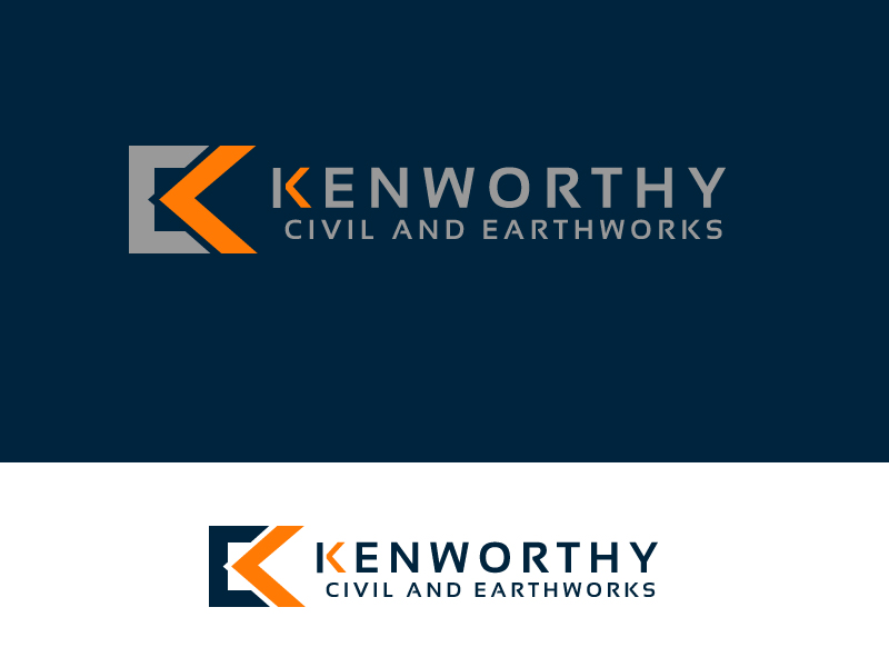Logo-Design von Tilya für Kenworthy Civil and Earthworks  | Design #10457099