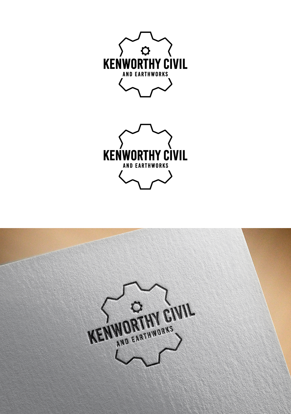 Logo Design by Ves-Boycheva for Kenworthy Civil and Earthworks  | Design #10452731