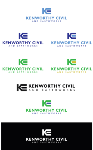 Logo Design by Ves-Boycheva for Kenworthy Civil and Earthworks  | Design: #10521241