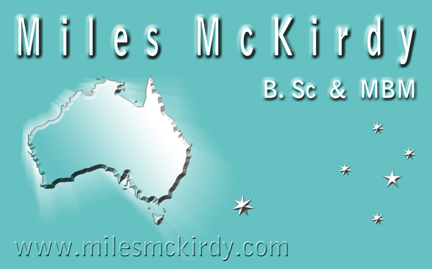 Business Card Design by Wil for milesmckirdy.com | Design #2197316
