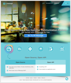 Design the web for 