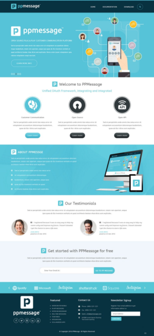 Web Design by pb for this project | Design: #10302937