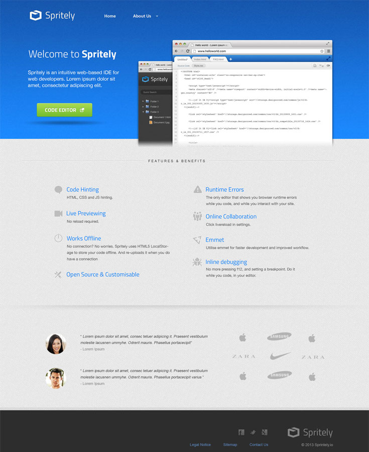 Web Design by Eric Z. for none | Design #2214782