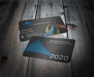 2020 Business Accountants , logo & business card design | Visitenkarten-Design von MT