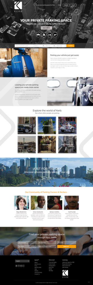 Web Design by pb for this project | Design: #10307669