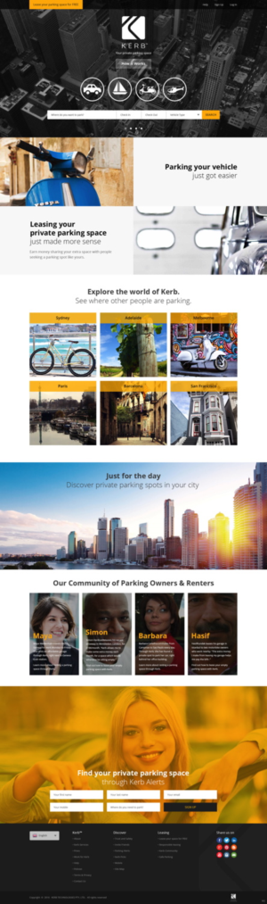 Web Design by pb for this project | Design: #10307670