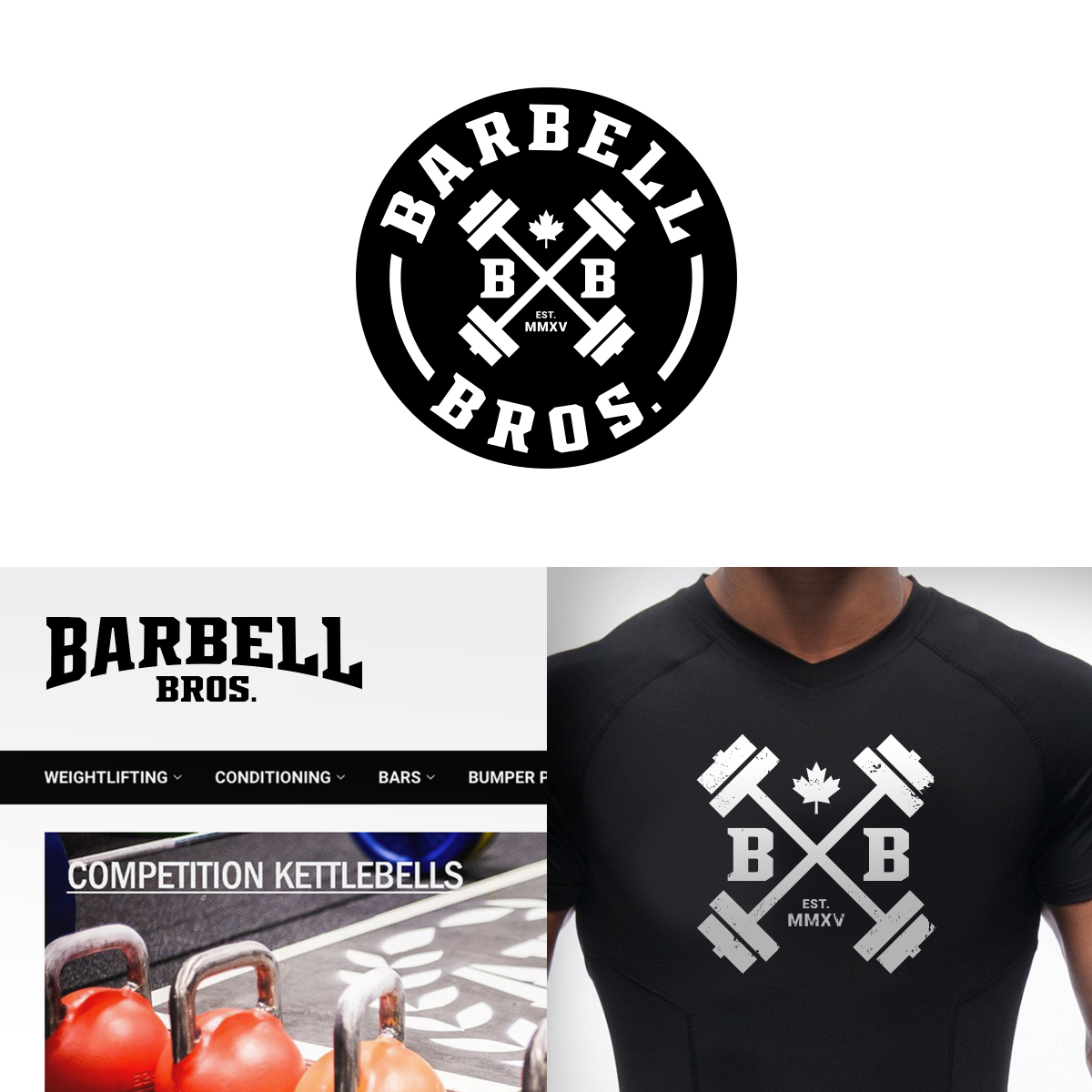 Logo Design by SMST Designs for Barbell Bros | Design #10331829