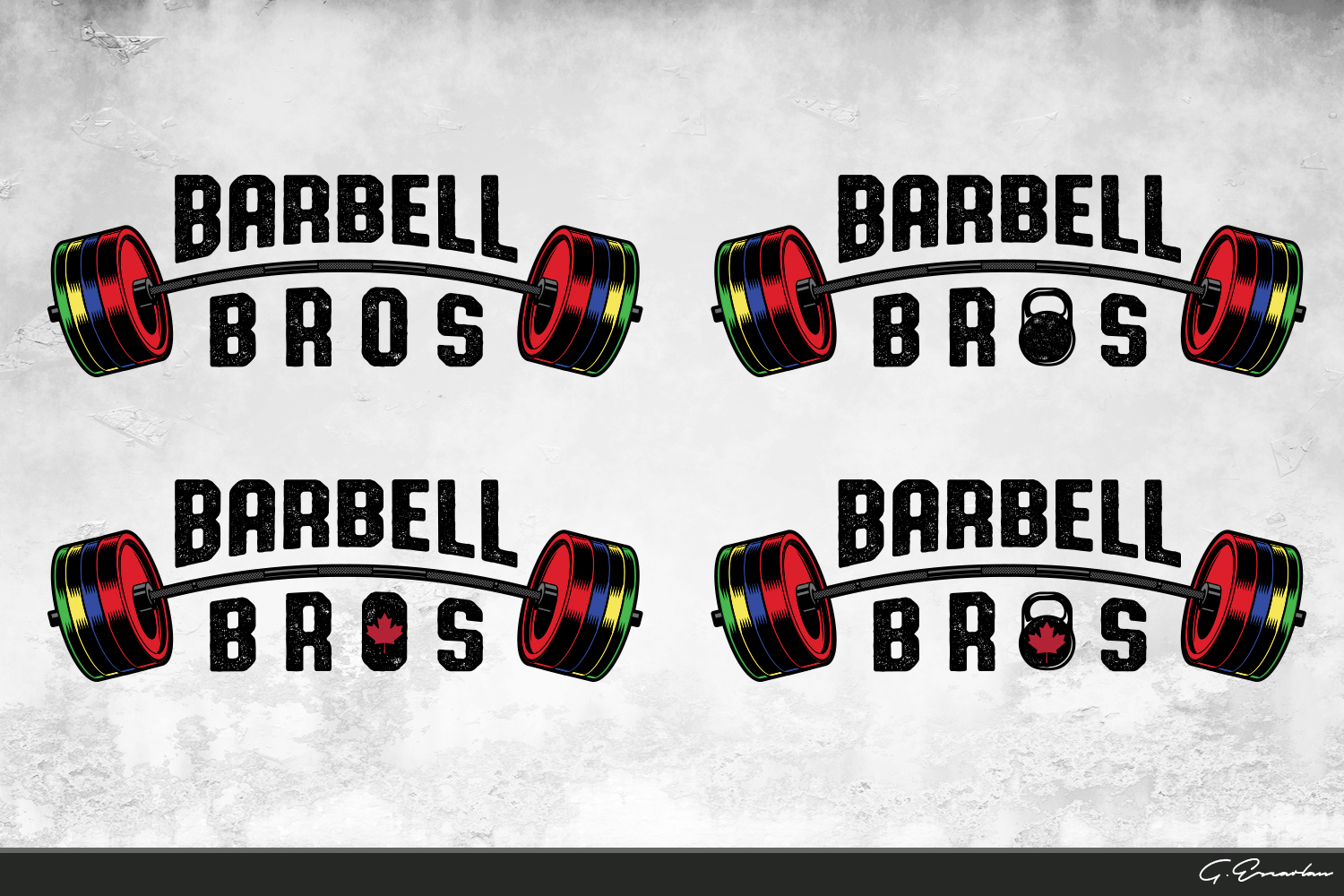 Logo Design by gekgrfx for Barbell Bros | Design: #10428039