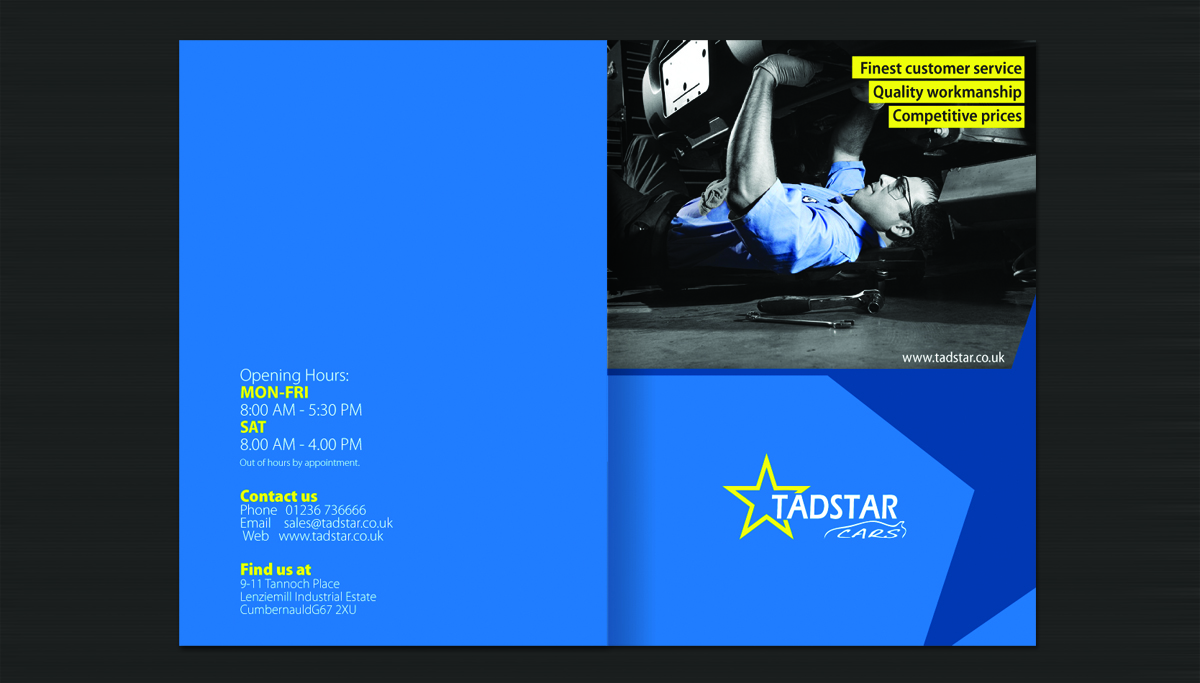 Brochure Design by Ritesh Singh for Tadstar Ltd | Design #2203374