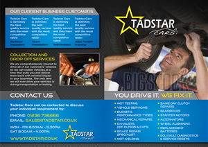 Brochure Design by Ekanite for Tadstar Ltd | Design: #2183509