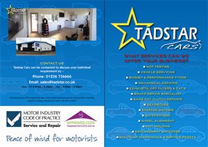 Brochure Design by peterdesign for Tadstar Ltd | Design: #2209618