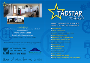 Design de Brochure par peterdesign pour Tadstar Ltd | Design #2232908
