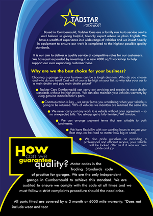 Design de Brochure par Impressive Solutions pour Tadstar Ltd | Design : #2210084
