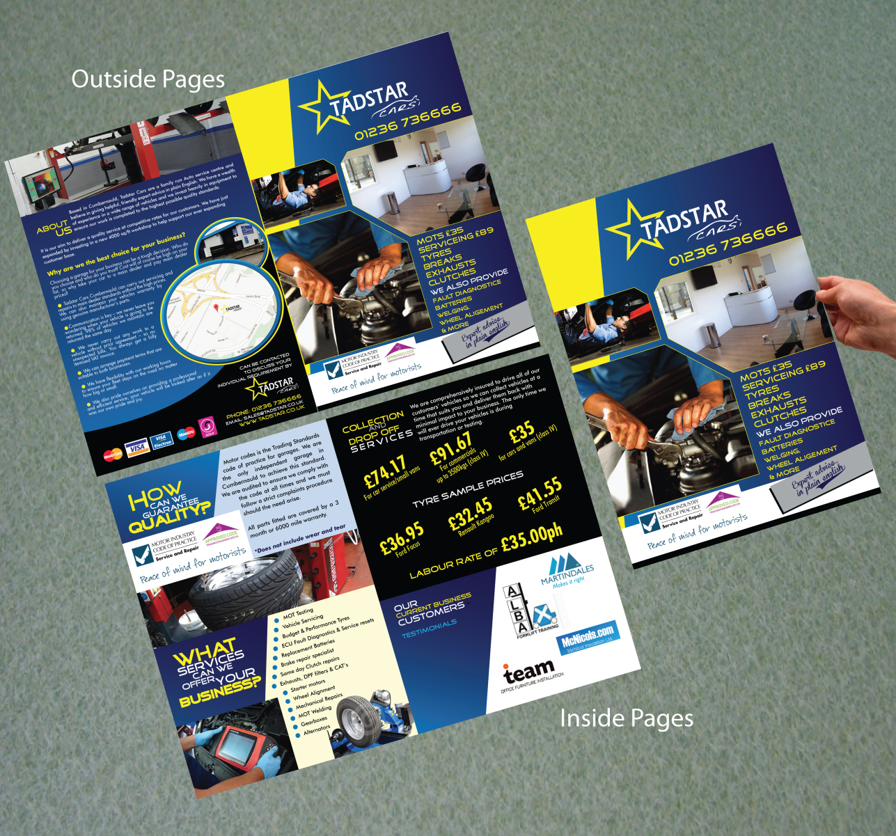 Brochure Design by Impressive Solutions for Tadstar Ltd | Design #2246715
