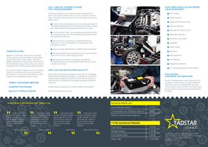 Brochure Design by tanya for Tadstar Ltd | Design: #2209278