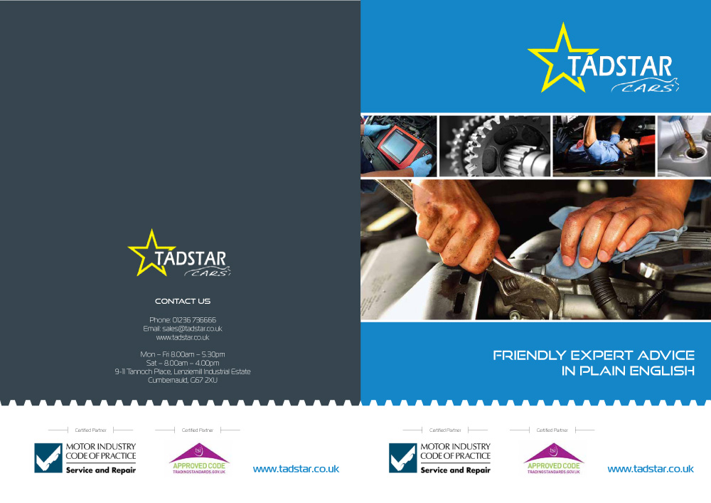 Brochure Design by tanya for Tadstar Ltd | Design #2209302