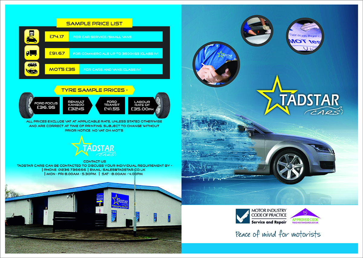 Broschüren-Design von dkthedon für Tadstar Ltd | Design #2234250