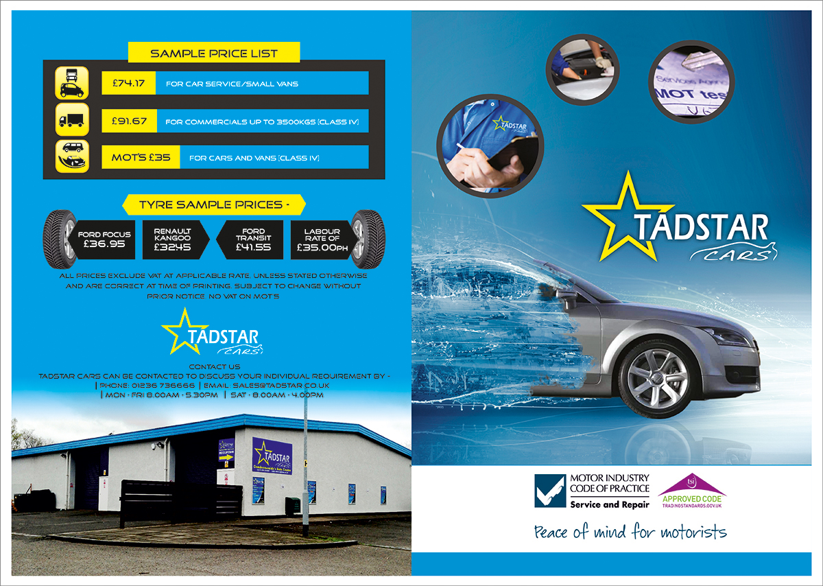 Broschüren-Design von dkthedon für Tadstar Ltd | Design #2235873