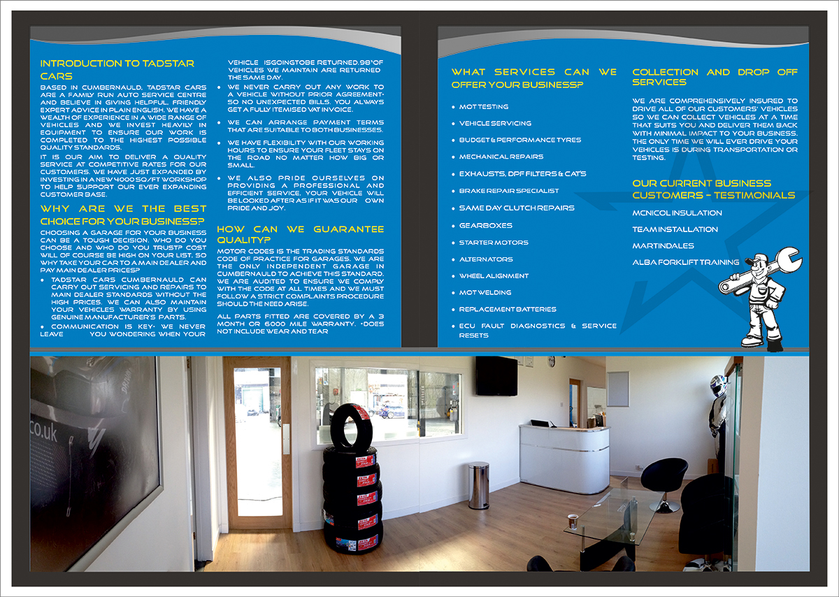 Brochure Design by dkthedon for Tadstar Ltd | Design #2235877
