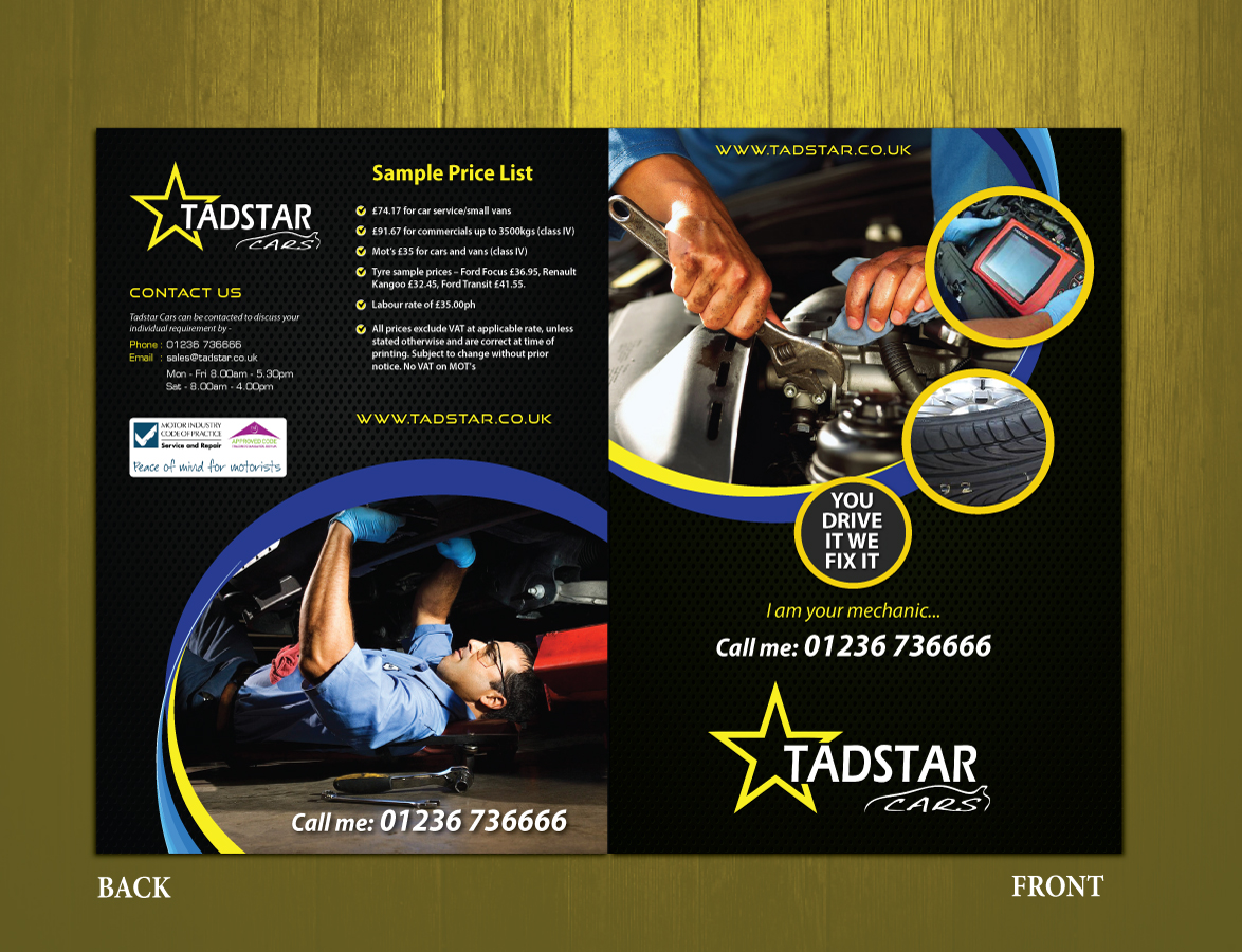 Brochure Design by meet007 for Tadstar Ltd | Design #2249398