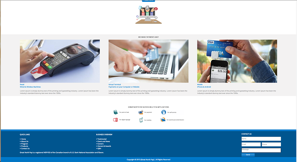 Diseño Gráfico por NA para Great North Pay | Diseño #10383883