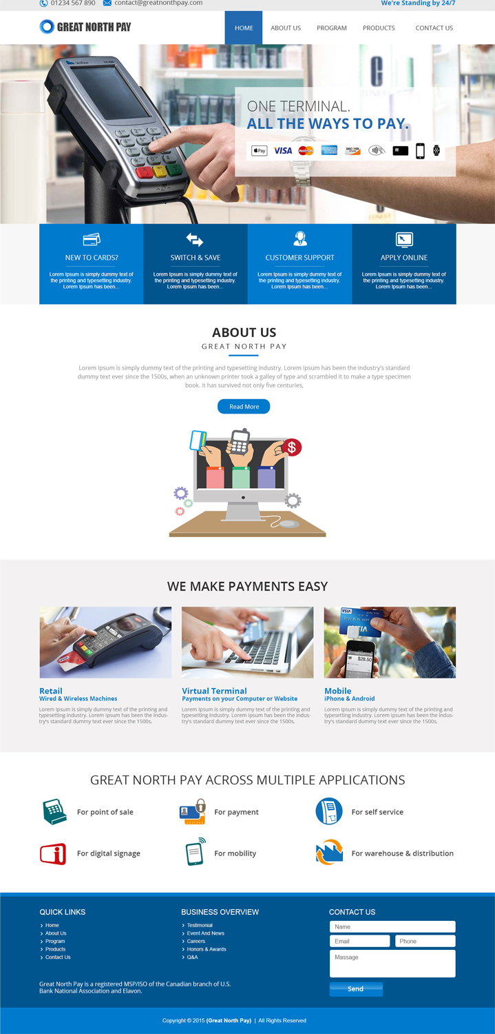 Design Graphique par Xclusive Designers pour Great North Pay | Design : #10398126