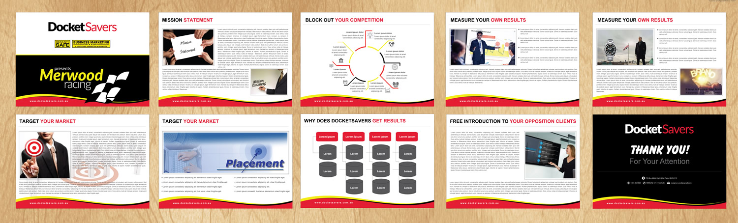 PowerPoint-Design von Infinitive Technology für Business Marketing Pty Ltd | Design #10355454