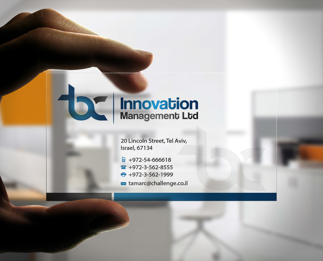 Design de Carte de Visite par Stylez Designz pour TBC Innovation Management Inc. | Design #10403358