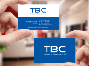 Business Card Design by Creations Box 2015 for TBC Innovation Management Inc. | Design: #10325167