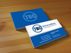 Business Card Design by Creations Box 2015 for TBC Innovation Management Inc. | Design: #10325186