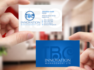 Design de Carte de Visite par Creations Box 2015 pour TBC Innovation Management Inc. | Design : #10344074