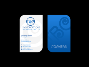 Design de Carte de Visite par Creations Box 2015 pour TBC Innovation Management Inc. | Design : #10344081