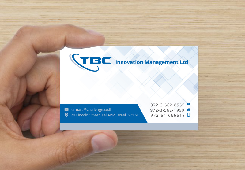 Business Card Design by instudio for TBC Innovation Management Inc. | Design #10394233