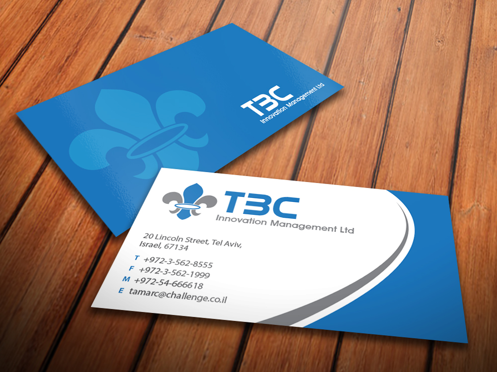 Business Card Design by PD Studios for TBC Innovation Management Inc. | Design #10316415