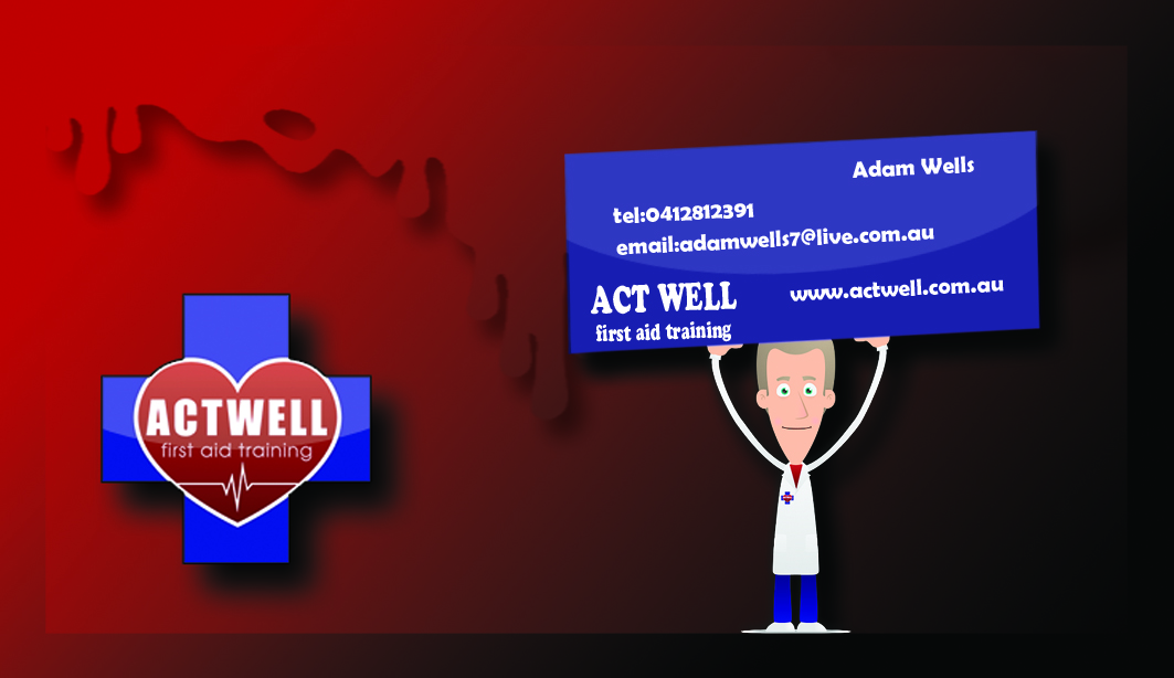 Business Card Design by anis crysis for ACTWell First Aid Training | Design #2175441