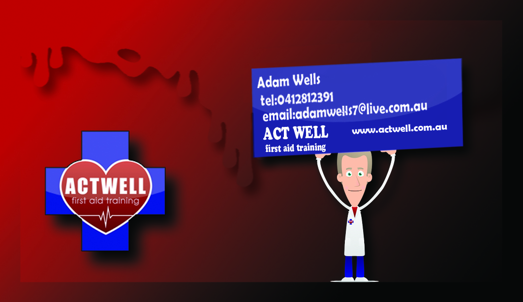 Business Card Design by anis crysis for ACTWell First Aid Training | Design #2178208
