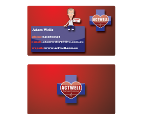 Diseño de Tarjeta de Presentación por anis crysis para ACTWell First Aid Training | Diseño: #2190731
