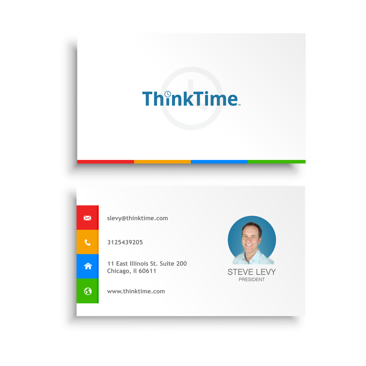 Business Card Design by wengcharl for ThinkTime  | Design #10361525