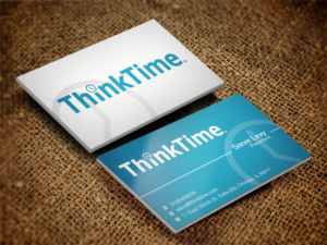 Business Card Design by Lanka Ama for ThinkTime  | Design: #10302578