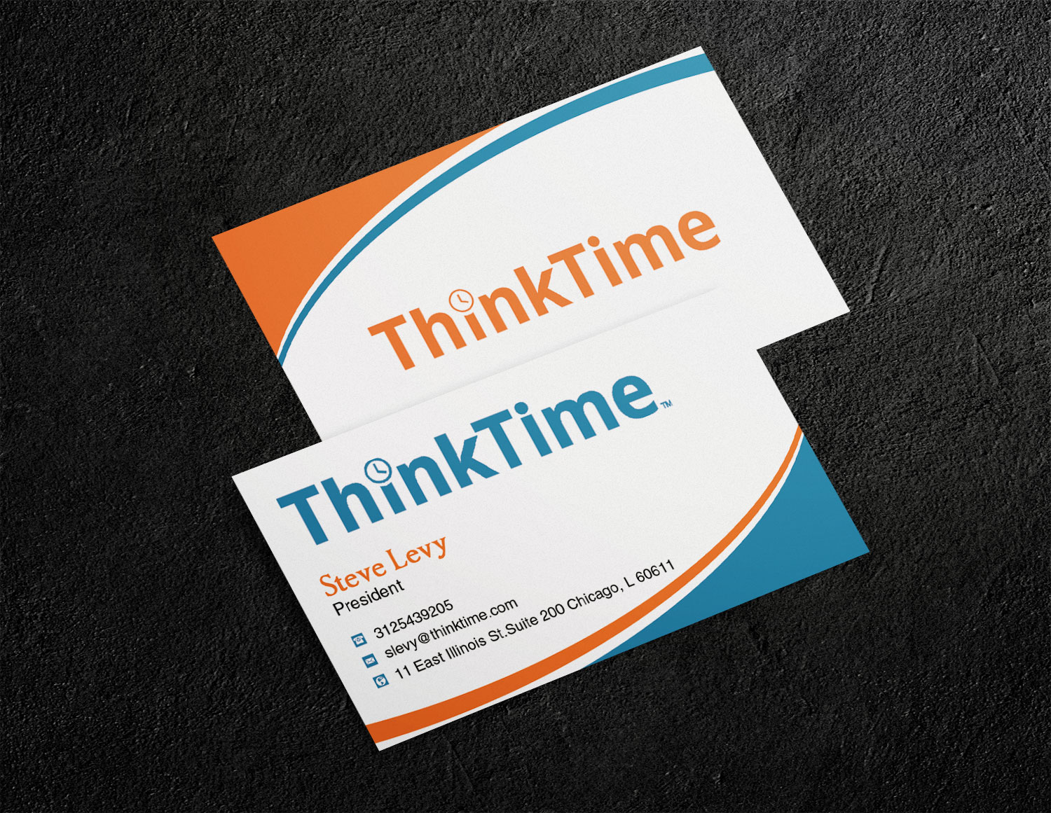 Visitenkarten-Design von Lanka Ama für ThinkTime  | Design #10302588