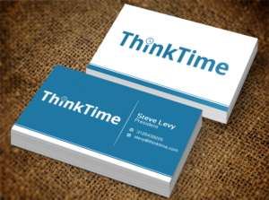 Business Card Design by Lanka Ama for ThinkTime  | Design: #10302589